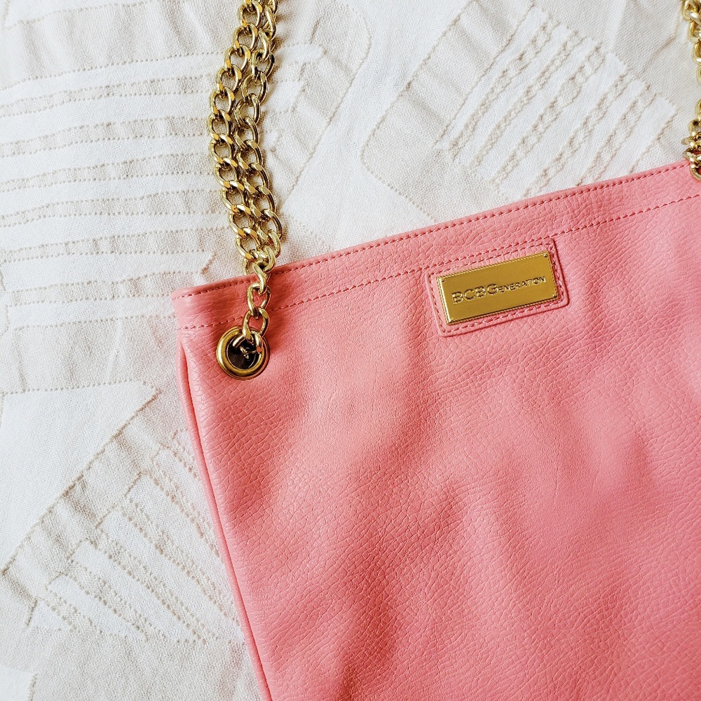BCBGeneration Pink Chain Bag